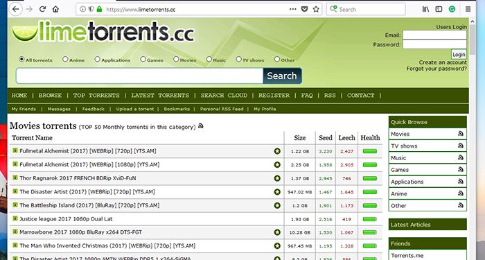 Torrent Sites