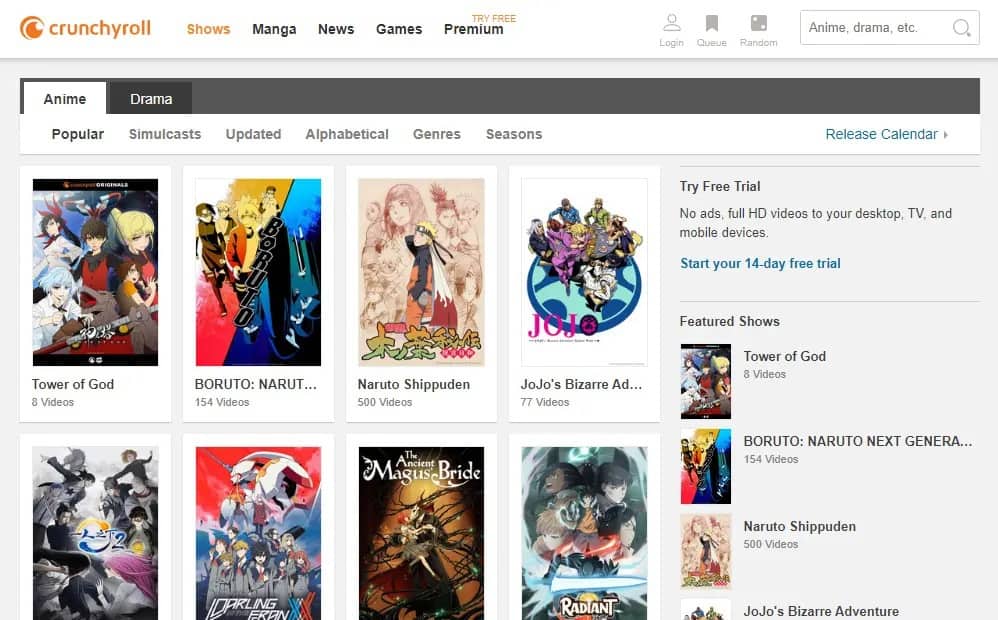 AnimeFrenzy Alternatives