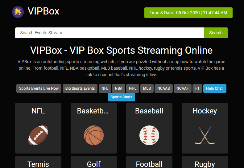 best free sports streaming sites