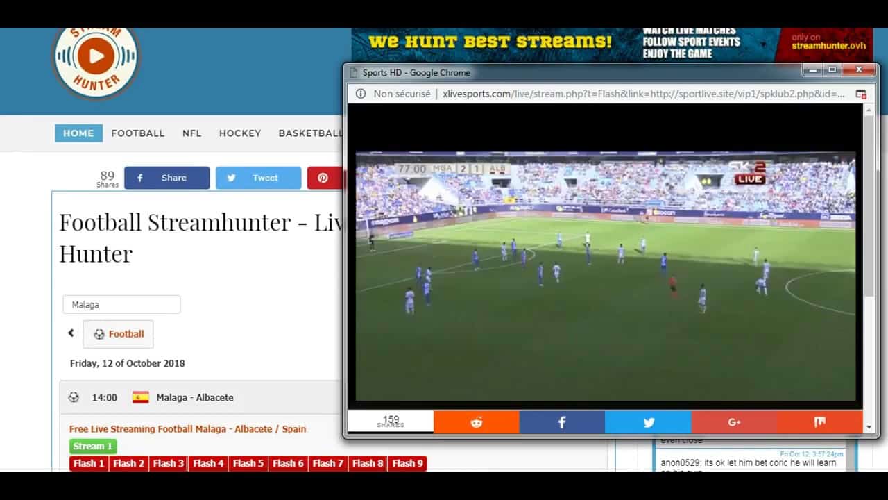 best free sports streaming sites