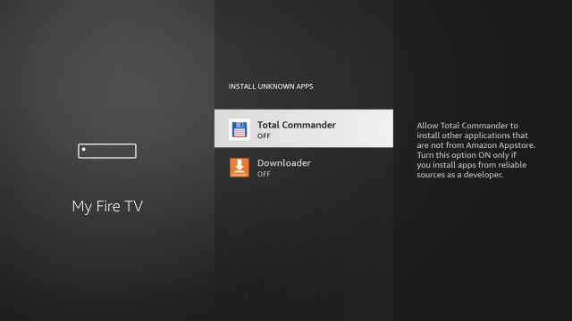 Google Play Store on Fire TV Stick