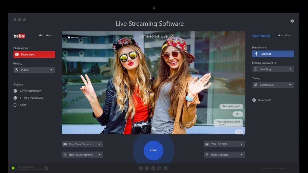 Live Streaming Software