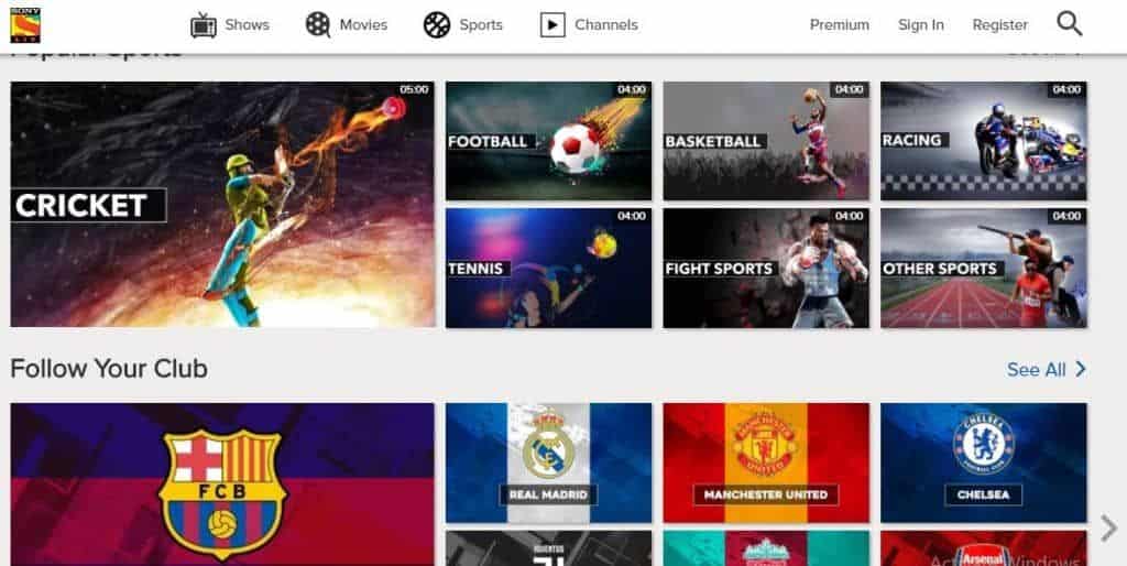 Free Sports Streaming Sites