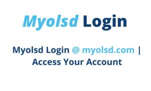 Myolsd login