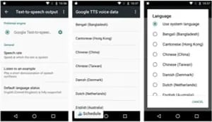 Google Text To Speech