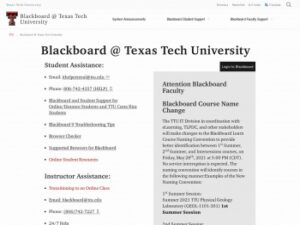 Ttu blackboard