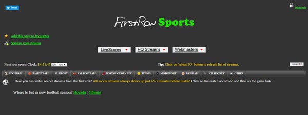 FirstRowSports