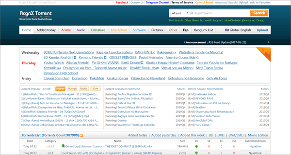 AcgnX Torrent