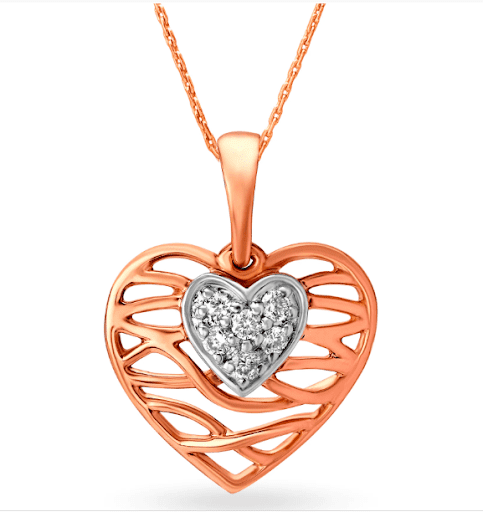 Rose-Gold Heart