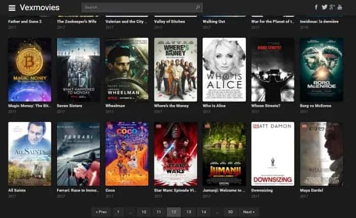 VEXMOVIES alternatives