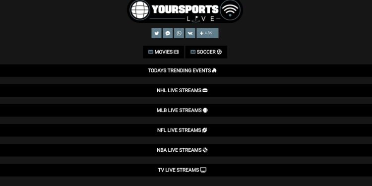 Yoursports Stream